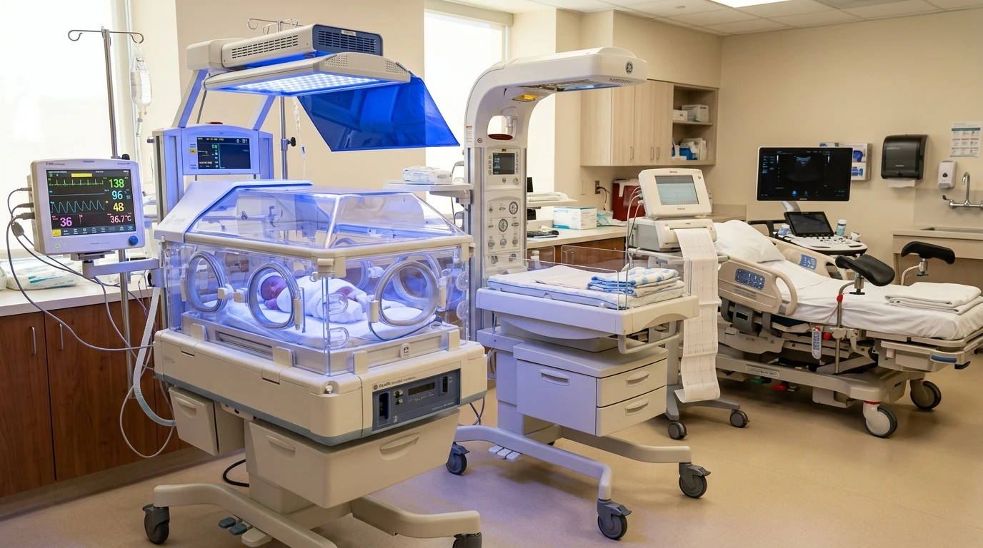 Maternal & Child Health, Neonatal ICU (Infant Incubators / Phototherapy) & Maternity Equipment